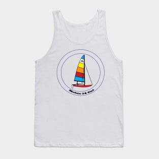 Hobie 14 Catamaran Sailboat Tank Top